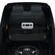 Детский электромобиль M 6140EBLRS-2 черный Lexus с кожаным сиденьем фото 32