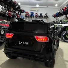 Детский электромобиль M 6140EBLRS-2 черный Lexus с кожаным сиденьем фото 55