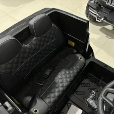 Детский электромобиль M 6140EBLRS-2 черный Lexus с кожаным сиденьем фото 66
