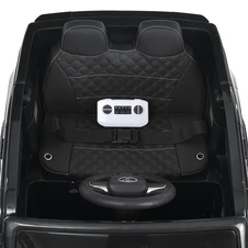 Детский электромобиль джип M 6138EBLRS-2 Toyota черный с автопокраской фото 57