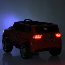 Детский электромобиль джип M 6138EBLRS-2 Toyota черный с автопокраской фото 99