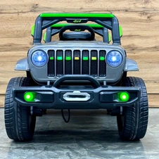 Детский электромобиль M 6357EBLR-1 белый Jeep мягкое сиденье фото 33