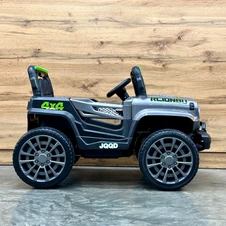 Детский электромобиль M 6357EBLR-8 розовый Jeep мягкое сиденье фото 44