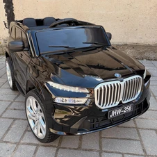 Детский электромобиль M 6366EBLRS-2 черный BMW с пультом управления фото 11