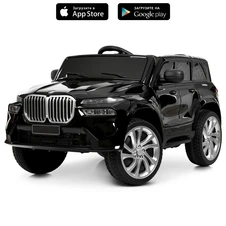 Детский электромобиль M 6366EBLRS-2 черный BMW с пультом управления фото 13