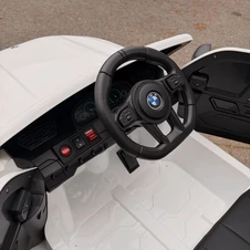 Детский электромобиль M 6366EBLR-1 белый BMW с пультом управления фото 13