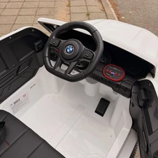Детский электромобиль M 6366EBLR-1 белый BMW с пультом управления фото 32