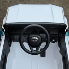 Детский электромобиль 2155FDEBLR-1(24V) белый Toyota с EVA колесами фото 55