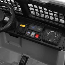 Двухместный детский электромобиль M 6380EBLR-11(24V) серый джип 4 мотора фото 29