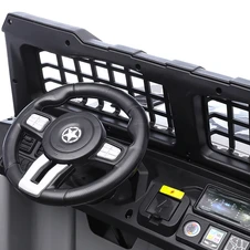 Двухместный детский электромобиль M 6380EBLR-11(24V) серый джип 4 мотора фото 88