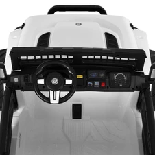 Двухместный детский электромобиль M 6380EBLR-1(24V) белый джип 4 мотора фото 18