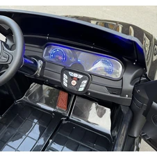 Детский электромобиль M 6364EBLRS-2 черный двухместный BMW фото 14
