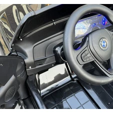 Детский электромобиль M 6364EBLRS-2 черный двухместный BMW фото 18