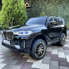 Детский электромобиль M 6364EBLRS-2 черный двухместный BMW купить