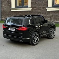 Детский электромобиль M 6364EBLRS-2 черный двухместный BMW фото 88