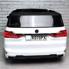 Детский электромобиль M 6364EBLR-1 белый двухместный BMW фото 44