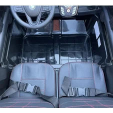 Детский электромобиль M 6364EBLR-1 белый двухместный BMW фото 88