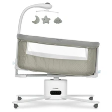 Приставная кровать El Camino Dream ME 1223 Beige бежевая с подвесными игрушками фото 55