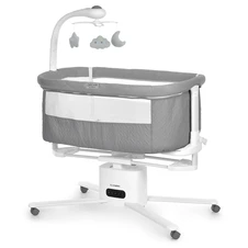 Приставная кровать El Camino Dream ME 1223 Gray серая с подвесными игрушками