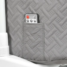 Приставная кровать El Camino Dream ME 1223 Gray серая с подвесными игрушками фото 14