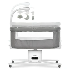 Приставная кровать El Camino Dream ME 1223 Gray серая с подвесными игрушками фото 66