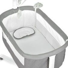 Приставная кровать El Camino Dream ME 1223 Gray серая с подвесными игрушками фото 77