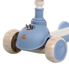 Детский самокат iTrike JR3-168-5-P розовый с солнцезащитным козырьком фото 33