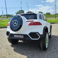 Двухместный детский электромобиль M 6379EBLR-1 белый Mercedes с EVA колесами фото 33