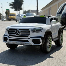 Двухместный детский электромобиль M 6379EBLR-1 белый Mercedes с EVA колесами фото 44
