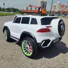 Двухместный детский электромобиль M 6379EBLR-1 белый Mercedes с EVA колесами фото 77