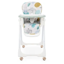 Стульчик для кормления Bambi M 5673 Mint мятный складной с колесиками фото 11