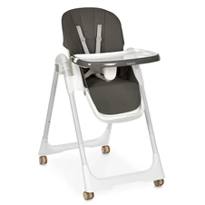Стульчик для кормления Bambi M 5673 Gray серый складной с колесиками
