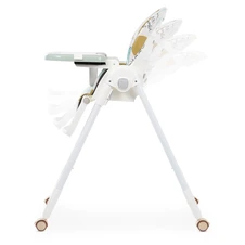 Стульчик для кормления Bambi M 5673 Beige бежевый складной с колесиками фото 55