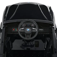Детский электромобиль джип M 6139EBLRS-2 BMW с кожаным сиденьем фото 77