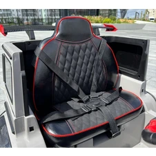 Детский электромобиль Mercedes M 6404EBLR-11(24V) серый светятся фары фото 16