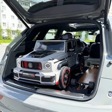 Детский электромобиль Mercedes M 6404EBLR-11(24V) серый светятся фары фото 57