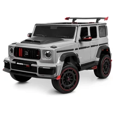 Детский электромобиль Mercedes M 6404EBLR-11(24V) серый светятся фары фото 32
