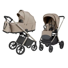 Универсальная коляска 2 в 1 Carrello Ultra CRL-6557 Vintage Beige бежевая фото 11