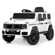 Детский электромобиль JJ2580EBLR-1(24V) белый Mercedes с 4 моторами по 35 Вт купить