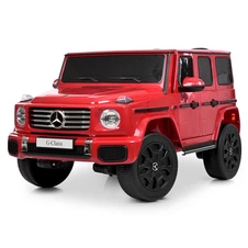 Двухместный детский электромобиль JJ2288EBLR-3(24V) красный Mercedes с 4 моторами фото 11