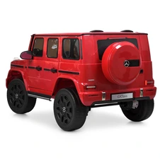 Двухместный детский электромобиль JJ2288EBLR-3(24V) красный Mercedes с 4 моторами фото 33