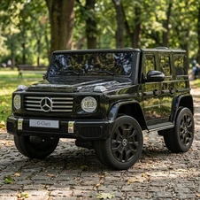 Двухместный детский электромобиль JJ2288EBLR-2(24V) черный Mercedes с 4 моторами