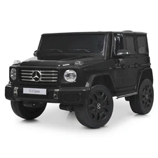 Двухместный детский электромобиль JJ2288EBLR-2(24V) черный Mercedes с 4 моторами фото 11