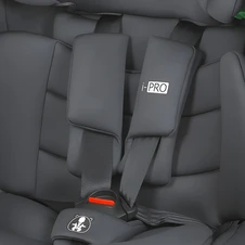 Автокресло El Camino i-Pro ME 1234 Gray серое для детей ростом 76 - 150 см фото 11