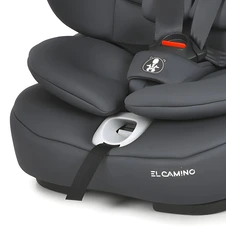 Автокресло El Camino i-Pro ME 1234 Gray серое для детей ростом 76 - 150 см купить