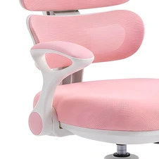 Детское кресло Bambi M 6482-8 розовое с колесиками фото 11