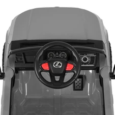 Детский электромобиль джип M 6410EBLR-11 серый Lexus с EVA колесами фото 99
