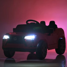 Детский электромобиль джип M 6410EBLR-1 белый Lexus с EVA колесами фото 13