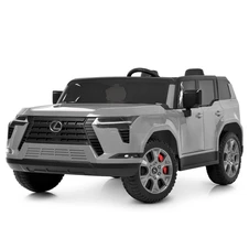 Детский электромобиль M 6409EBLR-11 серый двухместный Lexus купить
