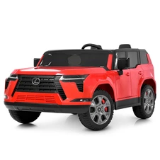 Детский электромобиль M 6409EBLR-3 красный двухместный Lexus купить